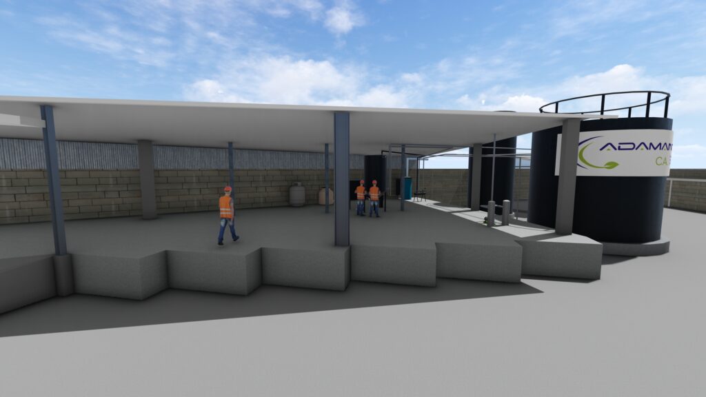 Planta Adamant – Jucutuma, Cortes